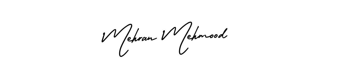 This is the best signature style for the Mehran Mehmood name. Also you like these signature font (AmerikaSignatureDemo-Regular). Mix name signature. Mehran Mehmood signature style 3 images and pictures png