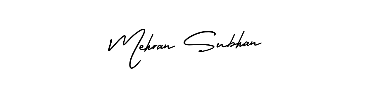 Once you've used our free online signature maker to create your best signature AmerikaSignatureDemo-Regular style, it's time to enjoy all of the benefits that Mehran Subhan name signing documents. Mehran Subhan signature style 3 images and pictures png