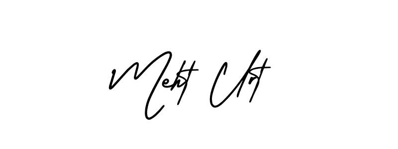 Best and Professional Signature Style for Meht Urt. AmerikaSignatureDemo-Regular Best Signature Style Collection. Meht Urt signature style 3 images and pictures png