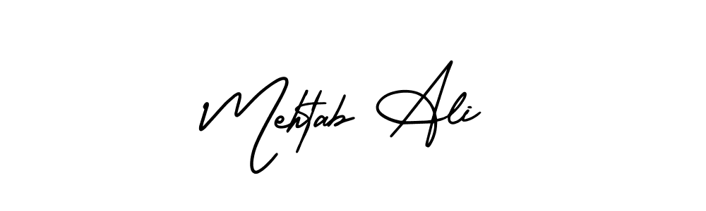 Also You can easily find your signature by using the search form. We will create Mehtab Ali name handwritten signature images for you free of cost using AmerikaSignatureDemo-Regular sign style. Mehtab Ali signature style 3 images and pictures png