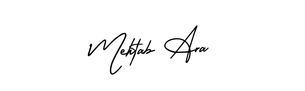 Here are the top 10 professional signature styles for the name Mehtab Ara. These are the best autograph styles you can use for your name. Mehtab Ara signature style 3 images and pictures png