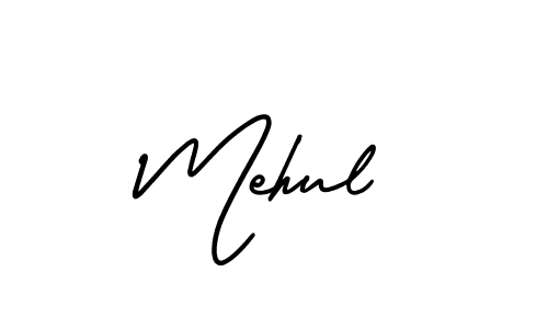 Also we have Mehul name is the best signature style. Create professional handwritten signature collection using AmerikaSignatureDemo-Regular autograph style. Mehul signature style 3 images and pictures png