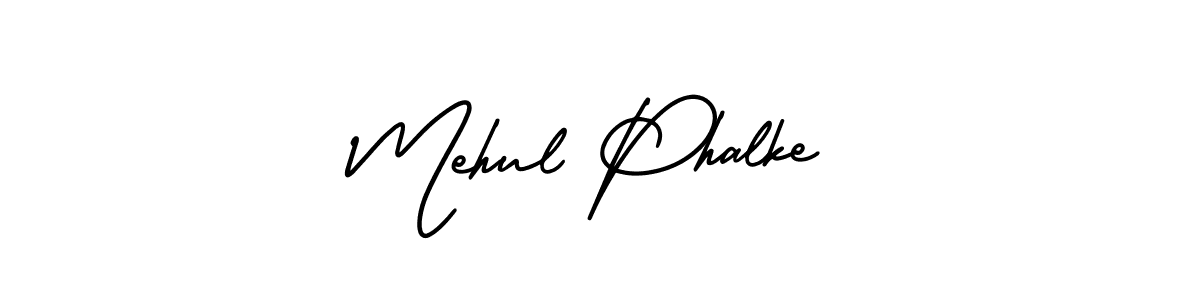 Use a signature maker to create a handwritten signature online. With this signature software, you can design (AmerikaSignatureDemo-Regular) your own signature for name Mehul Phalke. Mehul Phalke signature style 3 images and pictures png