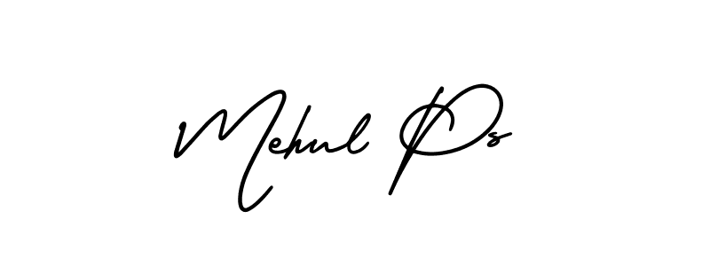 This is the best signature style for the Mehul Ps name. Also you like these signature font (AmerikaSignatureDemo-Regular). Mix name signature. Mehul Ps signature style 3 images and pictures png