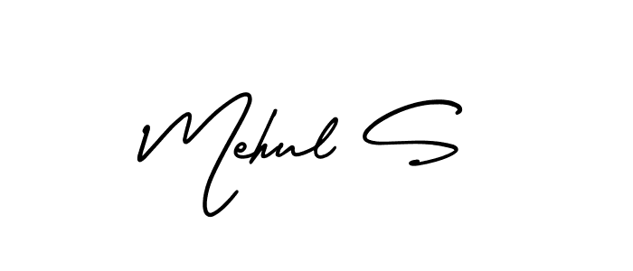 Similarly AmerikaSignatureDemo-Regular is the best handwritten signature design. Signature creator online .You can use it as an online autograph creator for name Mehul S. Mehul S signature style 3 images and pictures png