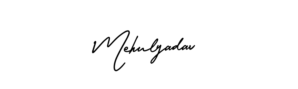 Make a beautiful signature design for name Mehulyadav. Use this online signature maker to create a handwritten signature for free. Mehulyadav signature style 3 images and pictures png