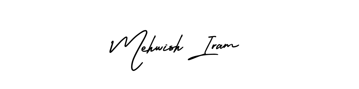 if you are searching for the best signature style for your name Mehwish Iram. so please give up your signature search. here we have designed multiple signature styles  using AmerikaSignatureDemo-Regular. Mehwish Iram signature style 3 images and pictures png