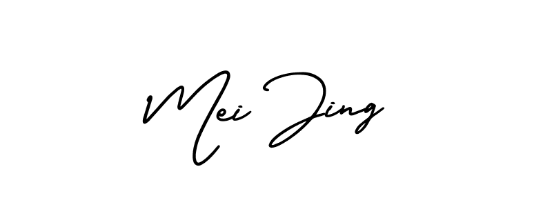 Make a short Mei Jing signature style. Manage your documents anywhere anytime using AmerikaSignatureDemo-Regular. Create and add eSignatures, submit forms, share and send files easily. Mei Jing signature style 3 images and pictures png