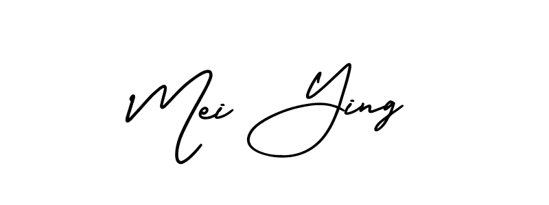 It looks lik you need a new signature style for name Mei Ying. Design unique handwritten (AmerikaSignatureDemo-Regular) signature with our free signature maker in just a few clicks. Mei Ying signature style 3 images and pictures png