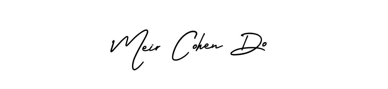 Meir Cohen Do stylish signature style. Best Handwritten Sign (AmerikaSignatureDemo-Regular) for my name. Handwritten Signature Collection Ideas for my name Meir Cohen Do. Meir Cohen Do signature style 3 images and pictures png