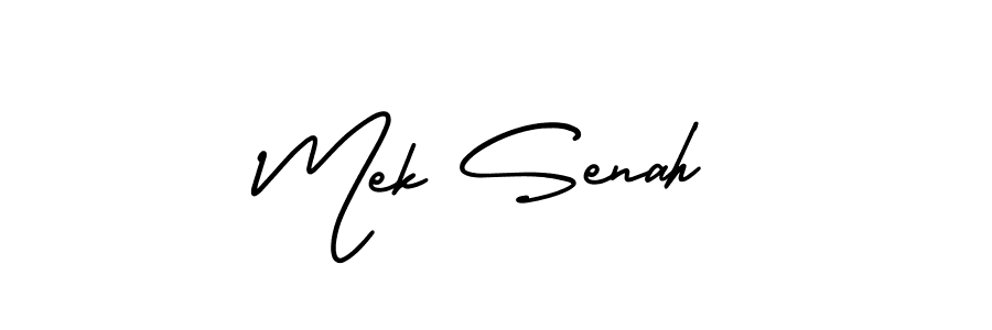 This is the best signature style for the Mek Senah name. Also you like these signature font (AmerikaSignatureDemo-Regular). Mix name signature. Mek Senah signature style 3 images and pictures png