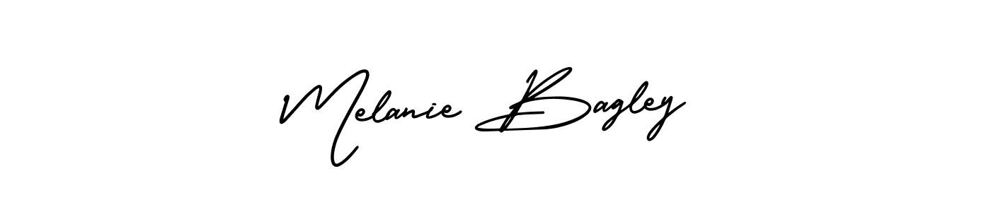 Design your own signature with our free online signature maker. With this signature software, you can create a handwritten (AmerikaSignatureDemo-Regular) signature for name Melanie Bagley. Melanie Bagley signature style 3 images and pictures png