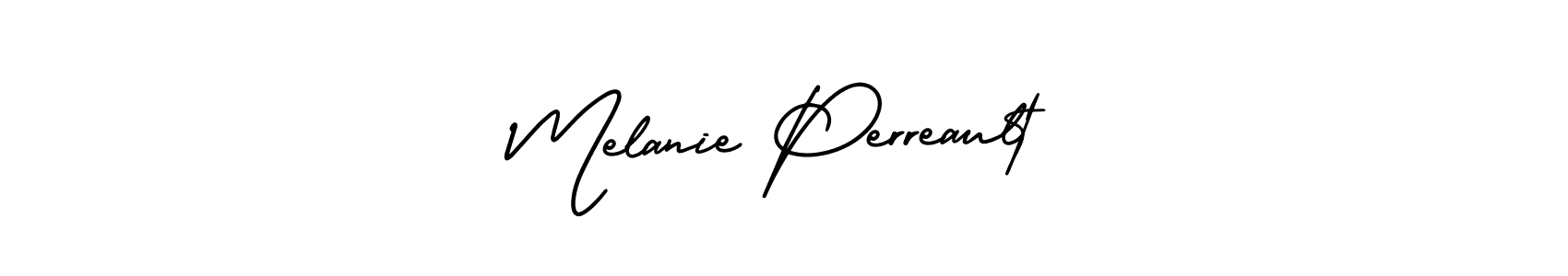 How to Draw Melanie Perreault signature style? AmerikaSignatureDemo-Regular is a latest design signature styles for name Melanie Perreault. Melanie Perreault signature style 3 images and pictures png