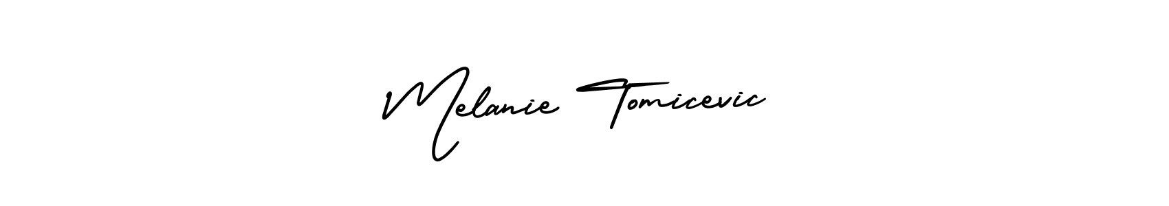 How to Draw Melanie Tomicevic signature style? AmerikaSignatureDemo-Regular is a latest design signature styles for name Melanie Tomicevic. Melanie Tomicevic signature style 3 images and pictures png