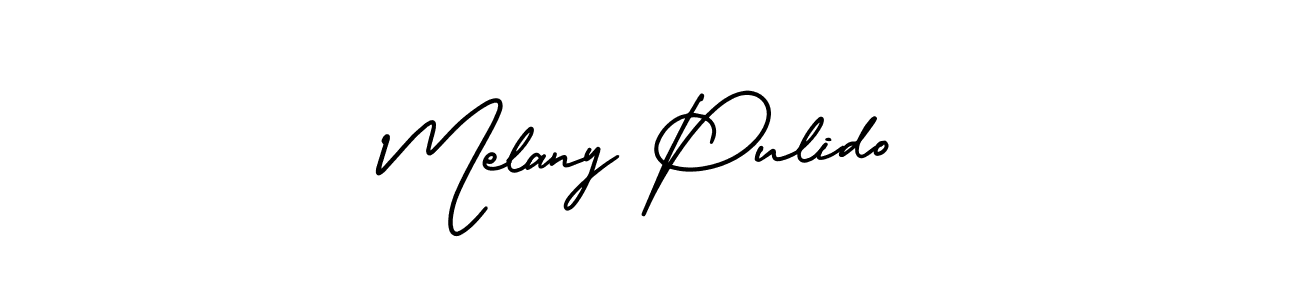 Make a beautiful signature design for name Melany Pulido. Use this online signature maker to create a handwritten signature for free. Melany Pulido signature style 3 images and pictures png