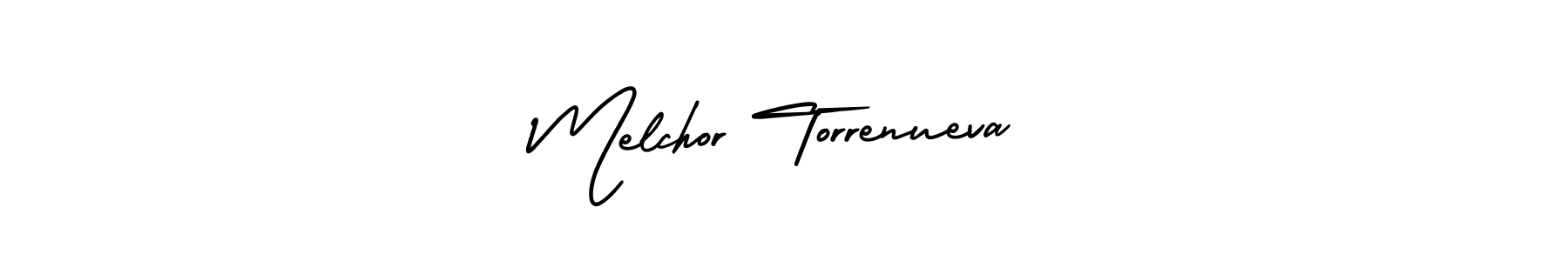 Also we have Melchor Torrenueva name is the best signature style. Create professional handwritten signature collection using AmerikaSignatureDemo-Regular autograph style. Melchor Torrenueva signature style 3 images and pictures png