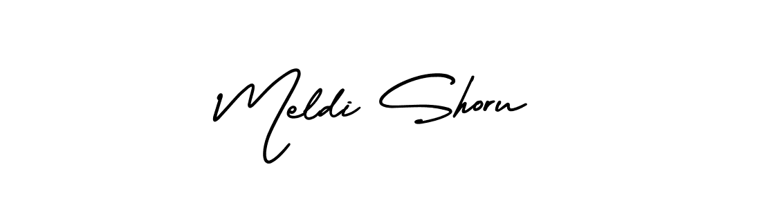 Make a beautiful signature design for name Meldi Shoru. Use this online signature maker to create a handwritten signature for free. Meldi Shoru signature style 3 images and pictures png