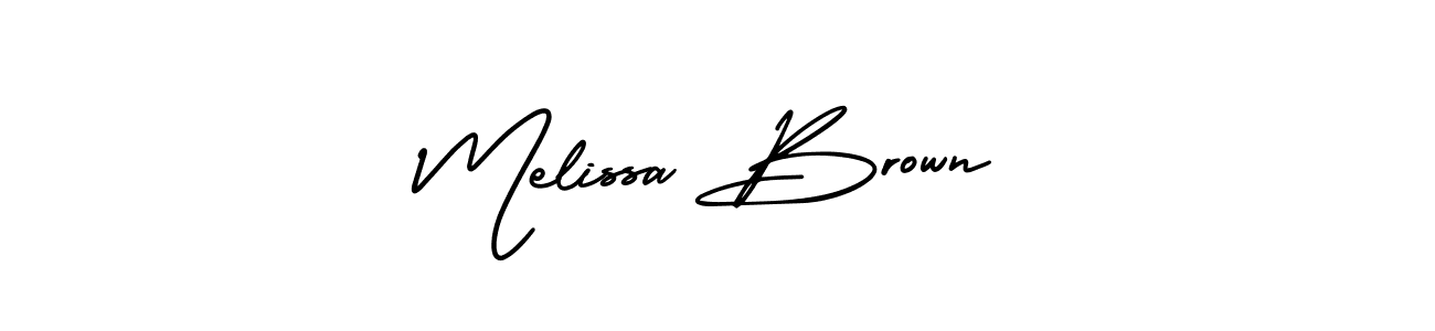 AmerikaSignatureDemo-Regular is a professional signature style that is perfect for those who want to add a touch of class to their signature. It is also a great choice for those who want to make their signature more unique. Get Melissa Brown name to fancy signature for free. Melissa Brown signature style 3 images and pictures png