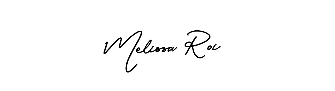 Also You can easily find your signature by using the search form. We will create Melissa Roi name handwritten signature images for you free of cost using AmerikaSignatureDemo-Regular sign style. Melissa Roi signature style 3 images and pictures png