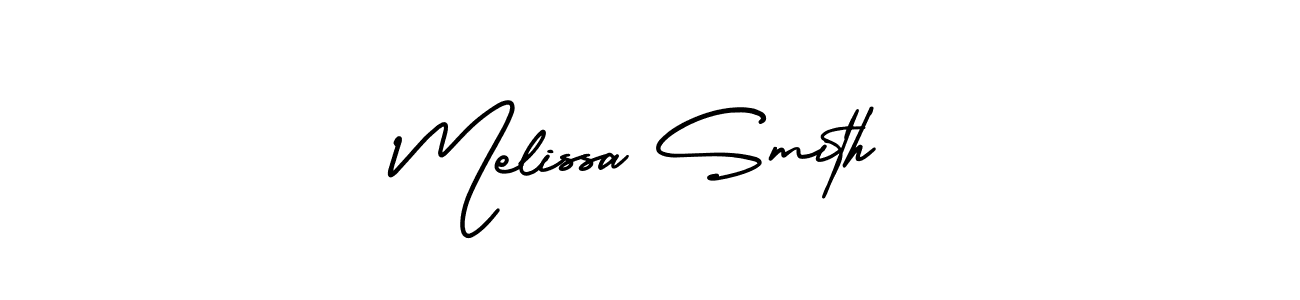 Use a signature maker to create a handwritten signature online. With this signature software, you can design (AmerikaSignatureDemo-Regular) your own signature for name Melissa Smith. Melissa Smith signature style 3 images and pictures png