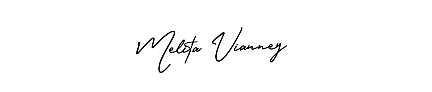 Make a short Melita Vianney signature style. Manage your documents anywhere anytime using AmerikaSignatureDemo-Regular. Create and add eSignatures, submit forms, share and send files easily. Melita Vianney signature style 3 images and pictures png