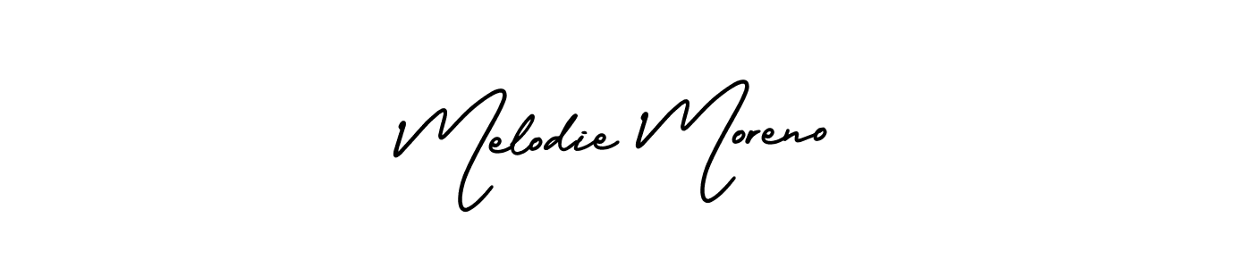 Similarly AmerikaSignatureDemo-Regular is the best handwritten signature design. Signature creator online .You can use it as an online autograph creator for name Melodie Moreno. Melodie Moreno signature style 3 images and pictures png
