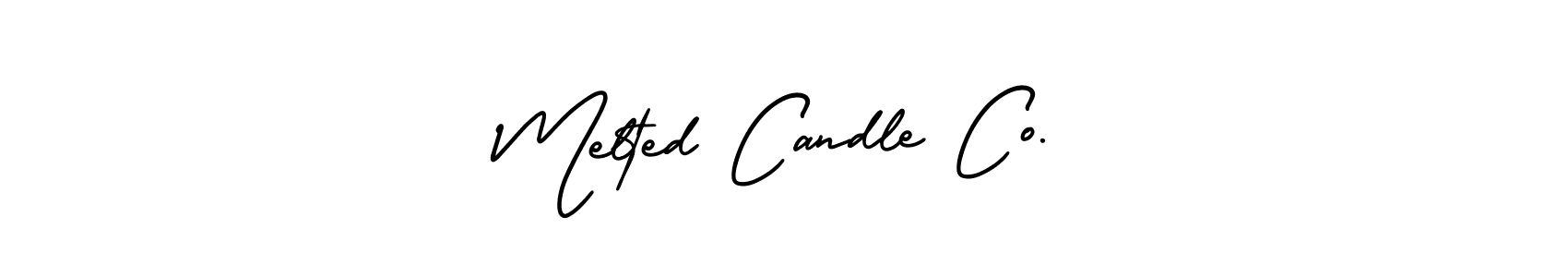 Create a beautiful signature design for name Melted Candle Co.. With this signature (AmerikaSignatureDemo-Regular) fonts, you can make a handwritten signature for free. Melted Candle Co. signature style 3 images and pictures png