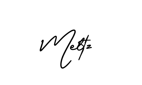 Design your own signature with our free online signature maker. With this signature software, you can create a handwritten (AmerikaSignatureDemo-Regular) signature for name Meltz. Meltz signature style 3 images and pictures png