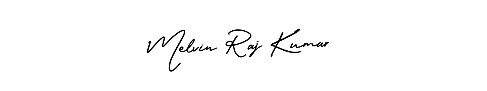 Make a short Melvin Raj Kumar signature style. Manage your documents anywhere anytime using AmerikaSignatureDemo-Regular. Create and add eSignatures, submit forms, share and send files easily. Melvin Raj Kumar signature style 3 images and pictures png