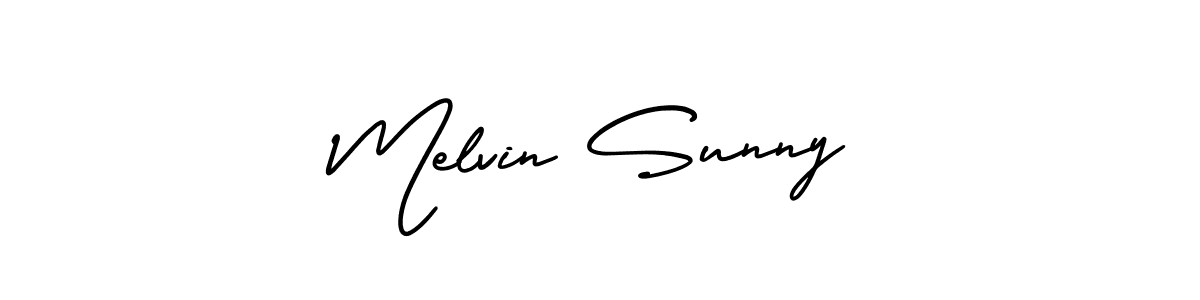 How to make Melvin Sunny signature? AmerikaSignatureDemo-Regular is a professional autograph style. Create handwritten signature for Melvin Sunny name. Melvin Sunny signature style 3 images and pictures png