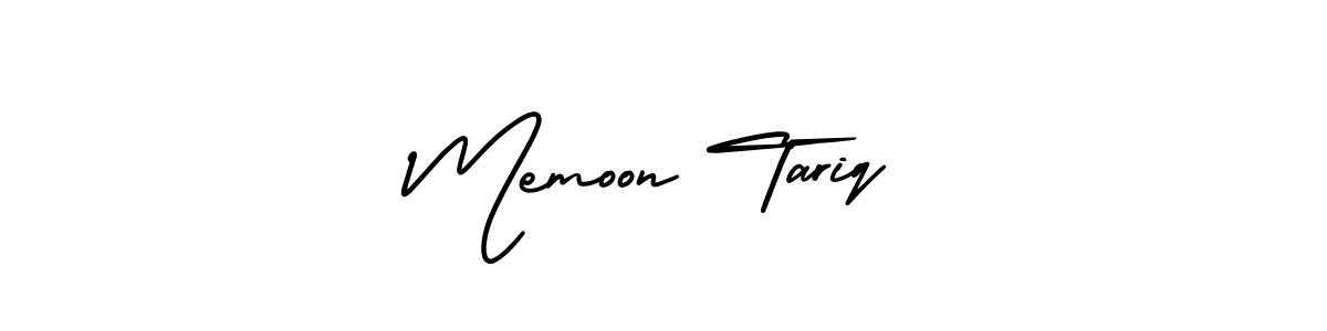 Make a short Memoon Tariq signature style. Manage your documents anywhere anytime using AmerikaSignatureDemo-Regular. Create and add eSignatures, submit forms, share and send files easily. Memoon Tariq signature style 3 images and pictures png