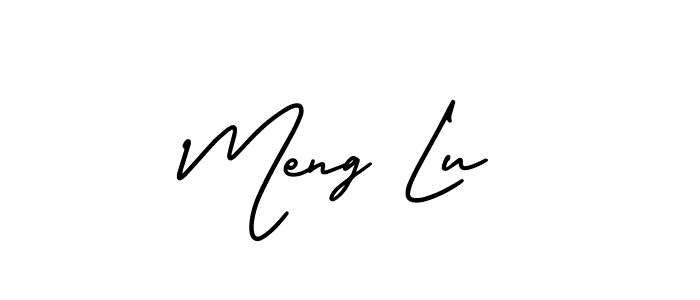 Check out images of Autograph of Meng Lu name. Actor Meng Lu Signature Style. AmerikaSignatureDemo-Regular is a professional sign style online. Meng Lu signature style 3 images and pictures png