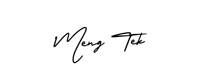 Similarly AmerikaSignatureDemo-Regular is the best handwritten signature design. Signature creator online .You can use it as an online autograph creator for name Meng Tek. Meng Tek signature style 3 images and pictures png