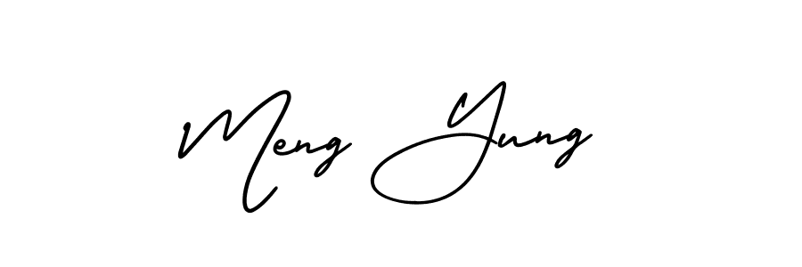 See photos of Meng Yung official signature by Spectra . Check more albums & portfolios. Read reviews & check more about AmerikaSignatureDemo-Regular font. Meng Yung signature style 3 images and pictures png