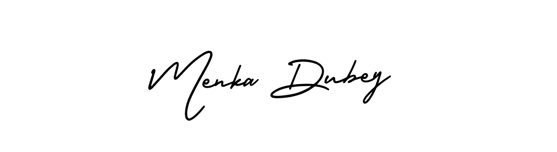 You can use this online signature creator to create a handwritten signature for the name Menka Dubey. This is the best online autograph maker. Menka Dubey signature style 3 images and pictures png