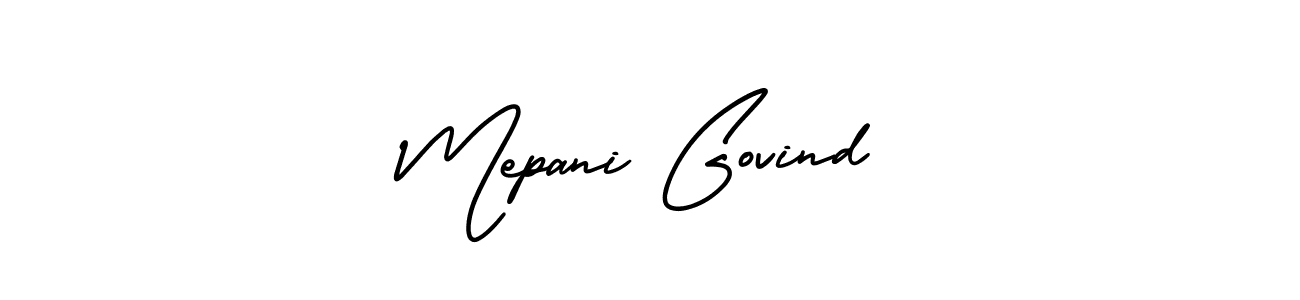 You can use this online signature creator to create a handwritten signature for the name Mepani Govind. This is the best online autograph maker. Mepani Govind signature style 3 images and pictures png