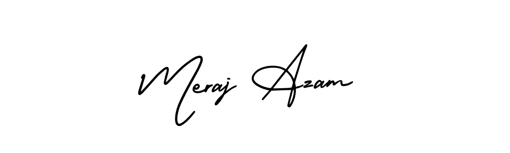 You can use this online signature creator to create a handwritten signature for the name Meraj Azam. This is the best online autograph maker. Meraj Azam signature style 3 images and pictures png