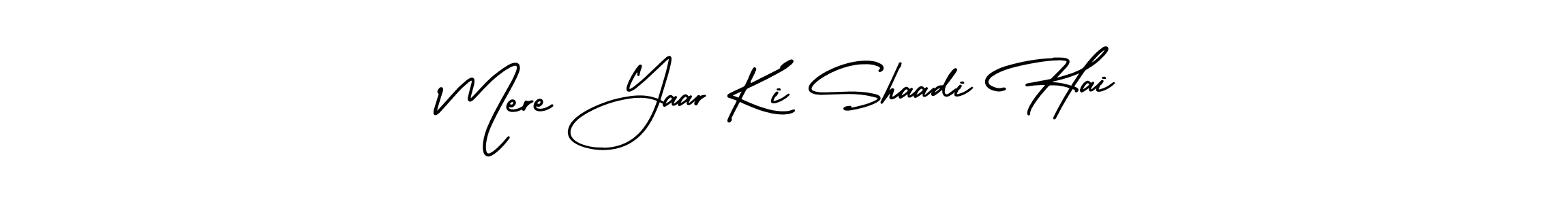 You can use this online signature creator to create a handwritten signature for the name Mere Yaar Ki Shaadi Hai. This is the best online autograph maker. Mere Yaar Ki Shaadi Hai signature style 3 images and pictures png