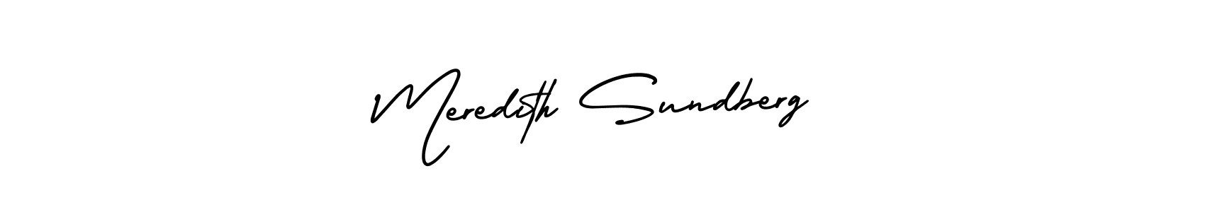 Best and Professional Signature Style for Meredith Sundberg. AmerikaSignatureDemo-Regular Best Signature Style Collection. Meredith Sundberg signature style 3 images and pictures png