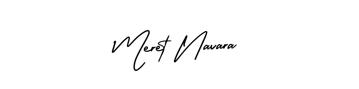 Once you've used our free online signature maker to create your best signature AmerikaSignatureDemo-Regular style, it's time to enjoy all of the benefits that Meret Navara name signing documents. Meret Navara signature style 3 images and pictures png