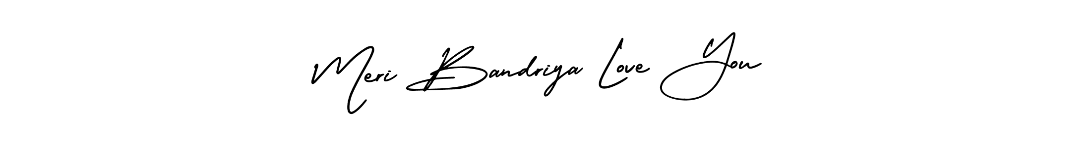 Once you've used our free online signature maker to create your best signature AmerikaSignatureDemo-Regular style, it's time to enjoy all of the benefits that Meri Bandriya Love You name signing documents. Meri Bandriya Love You signature style 3 images and pictures png