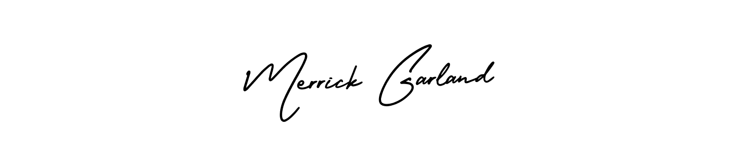 This is the best signature style for the Merrick Garland name. Also you like these signature font (AmerikaSignatureDemo-Regular). Mix name signature. Merrick Garland signature style 3 images and pictures png