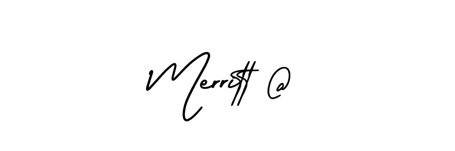 You can use this online signature creator to create a handwritten signature for the name Merritt @. This is the best online autograph maker. Merritt @ signature style 3 images and pictures png