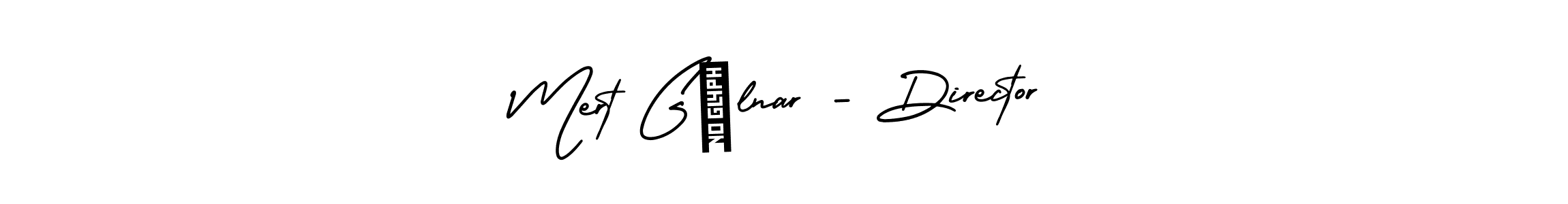 You can use this online signature creator to create a handwritten signature for the name Mert Gülnar - Director. This is the best online autograph maker. Mert Gülnar - Director signature style 3 images and pictures png