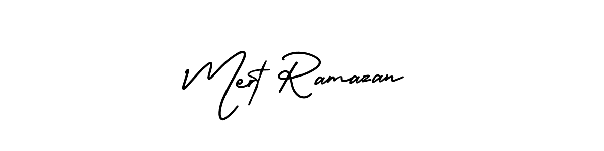 AmerikaSignatureDemo-Regular is a professional signature style that is perfect for those who want to add a touch of class to their signature. It is also a great choice for those who want to make their signature more unique. Get Mert Ramazan name to fancy signature for free. Mert Ramazan signature style 3 images and pictures png