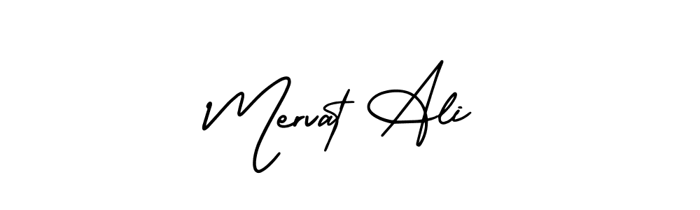 Also we have Mervat Ali name is the best signature style. Create professional handwritten signature collection using AmerikaSignatureDemo-Regular autograph style. Mervat Ali signature style 3 images and pictures png