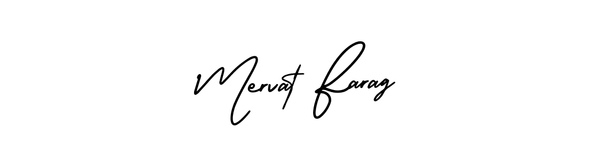 How to Draw Mervat Farag signature style? AmerikaSignatureDemo-Regular is a latest design signature styles for name Mervat Farag. Mervat Farag signature style 3 images and pictures png