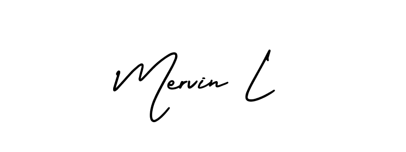 You can use this online signature creator to create a handwritten signature for the name Mervin L. This is the best online autograph maker. Mervin L signature style 3 images and pictures png