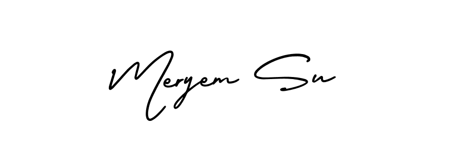You can use this online signature creator to create a handwritten signature for the name Meryem Su. This is the best online autograph maker. Meryem Su signature style 3 images and pictures png
