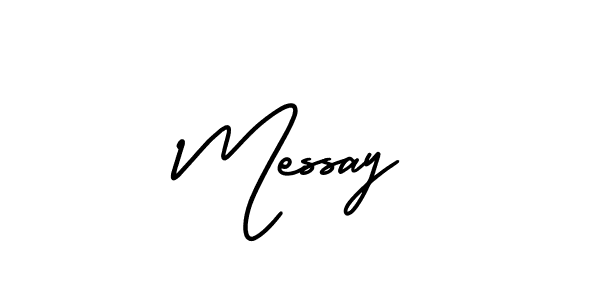 AmerikaSignatureDemo-Regular is a professional signature style that is perfect for those who want to add a touch of class to their signature. It is also a great choice for those who want to make their signature more unique. Get Messay name to fancy signature for free. Messay signature style 3 images and pictures png